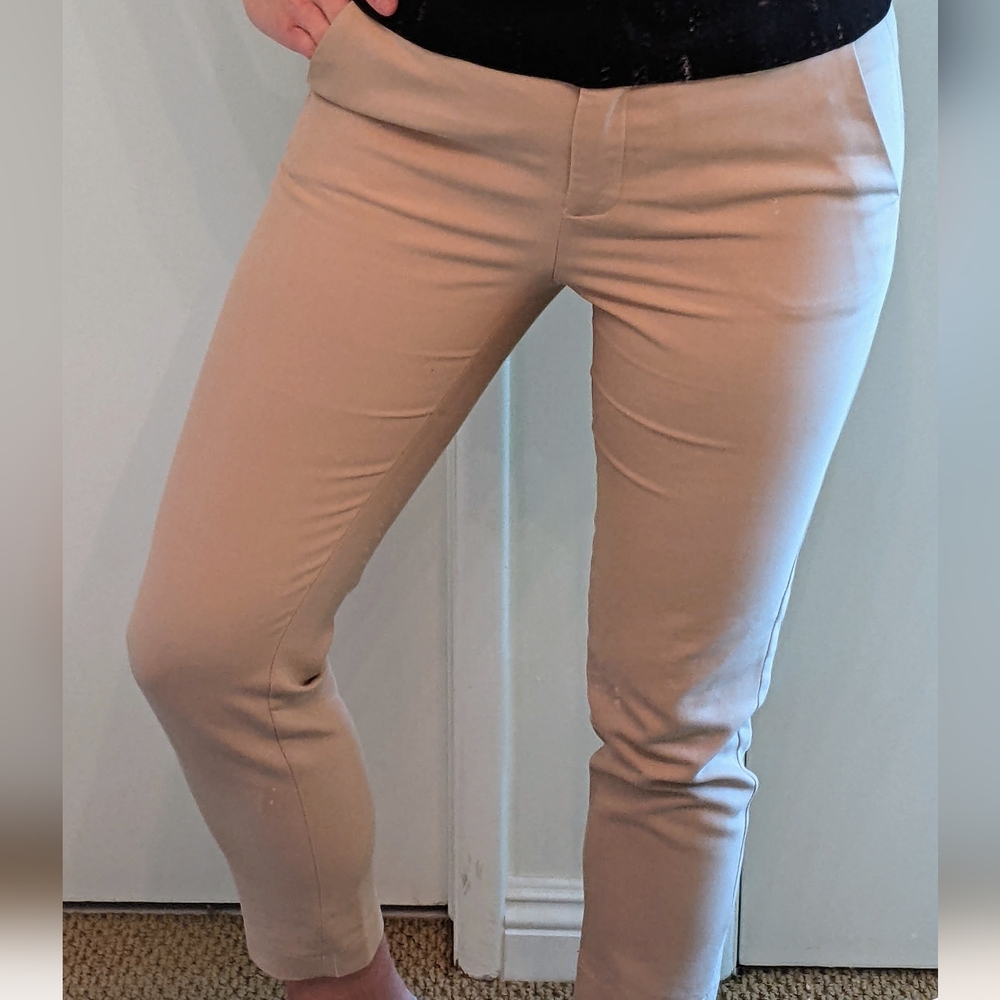 Zara Basic Cropped Pants 4